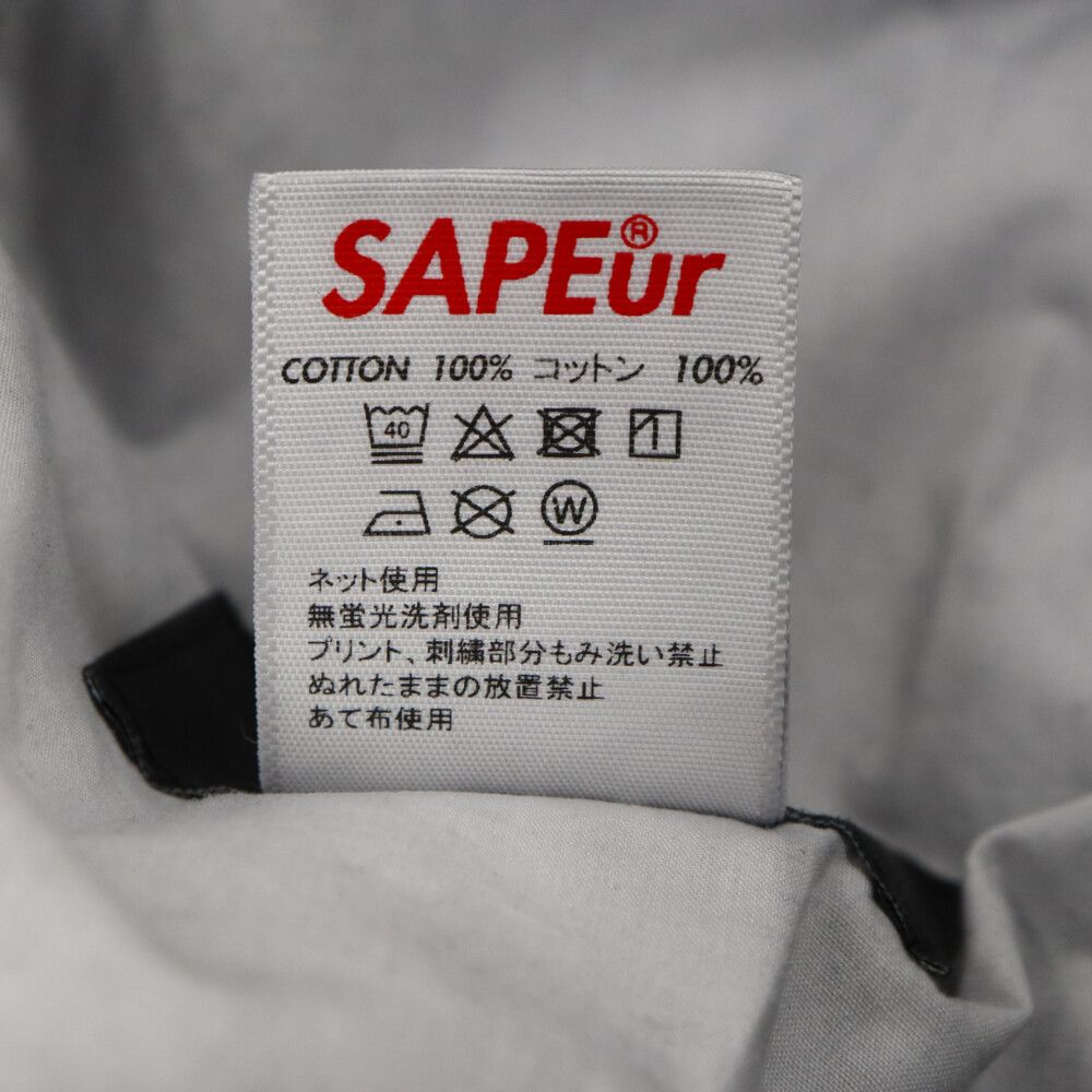 ［新品未使用】サプール　デニム　トラックパンツ ブラック A0021-177 楽天市場】SAPEUR サプール A0021-177 DENIM TRACK PANTS デニム