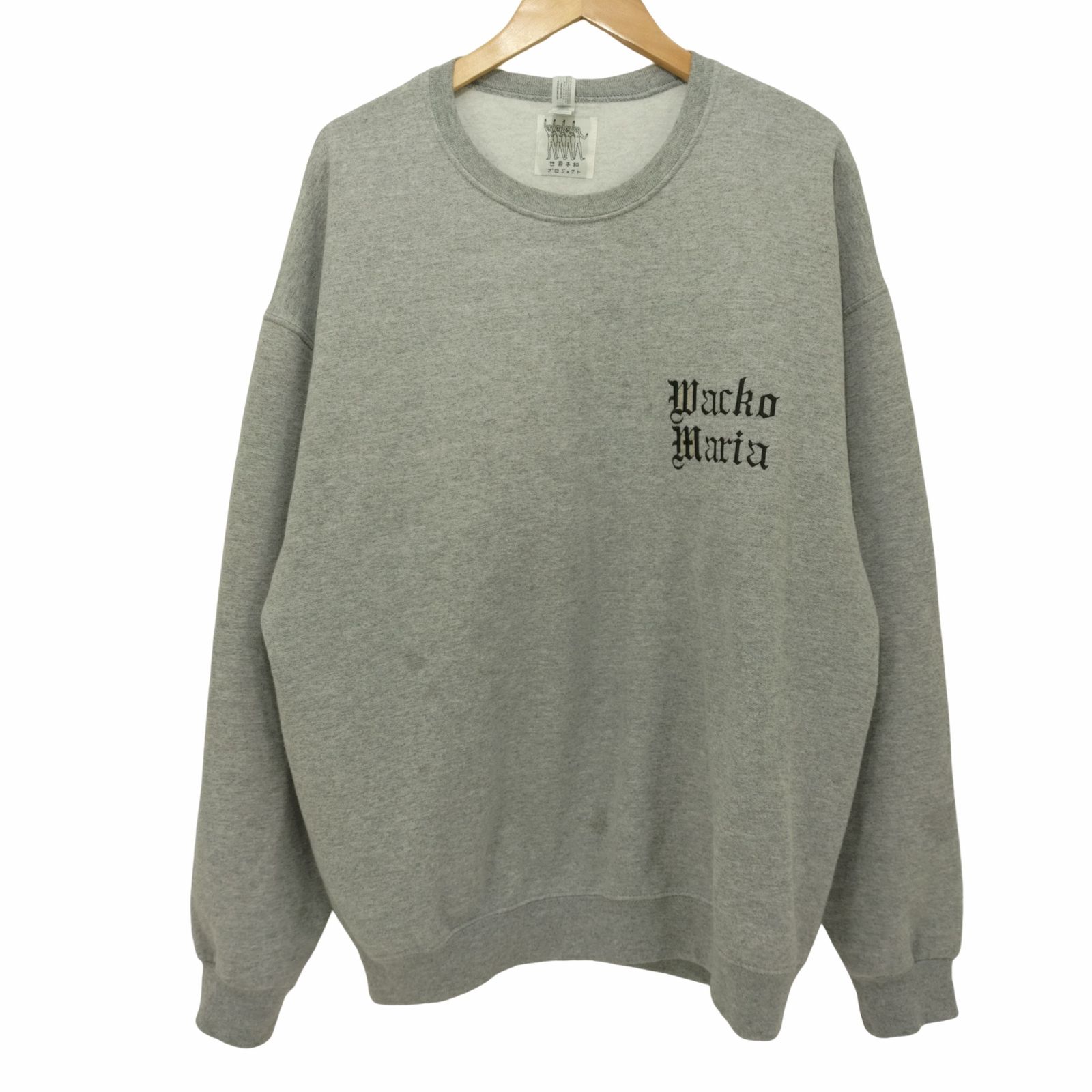 ワコマリア WACKO MARIA 23AW 世界平和プロジェクト SWEAT SHIRT TYPE ...