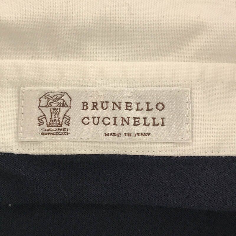 BRUNELLO CUCINELLI / ブルネロクチネリ | コットン ボーダー