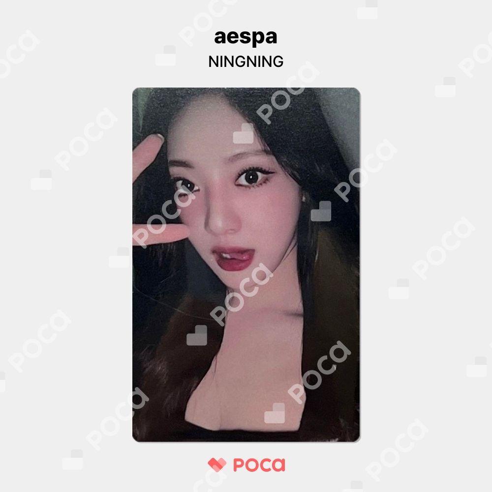 aespa ニンニン 購入特典ペンミ 会場限定 6000円トレカ ファンミ aespa 日本限定ファンミ ペンミ グッズ 6000円特典 トレカ