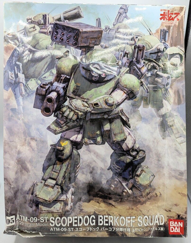 【未開封】バンダイ 1/20 スコープドッグ バーコフ分隊仕様 バンダイ 1/20 スコープドッグ バーコフ分隊仕様 ペールゼン