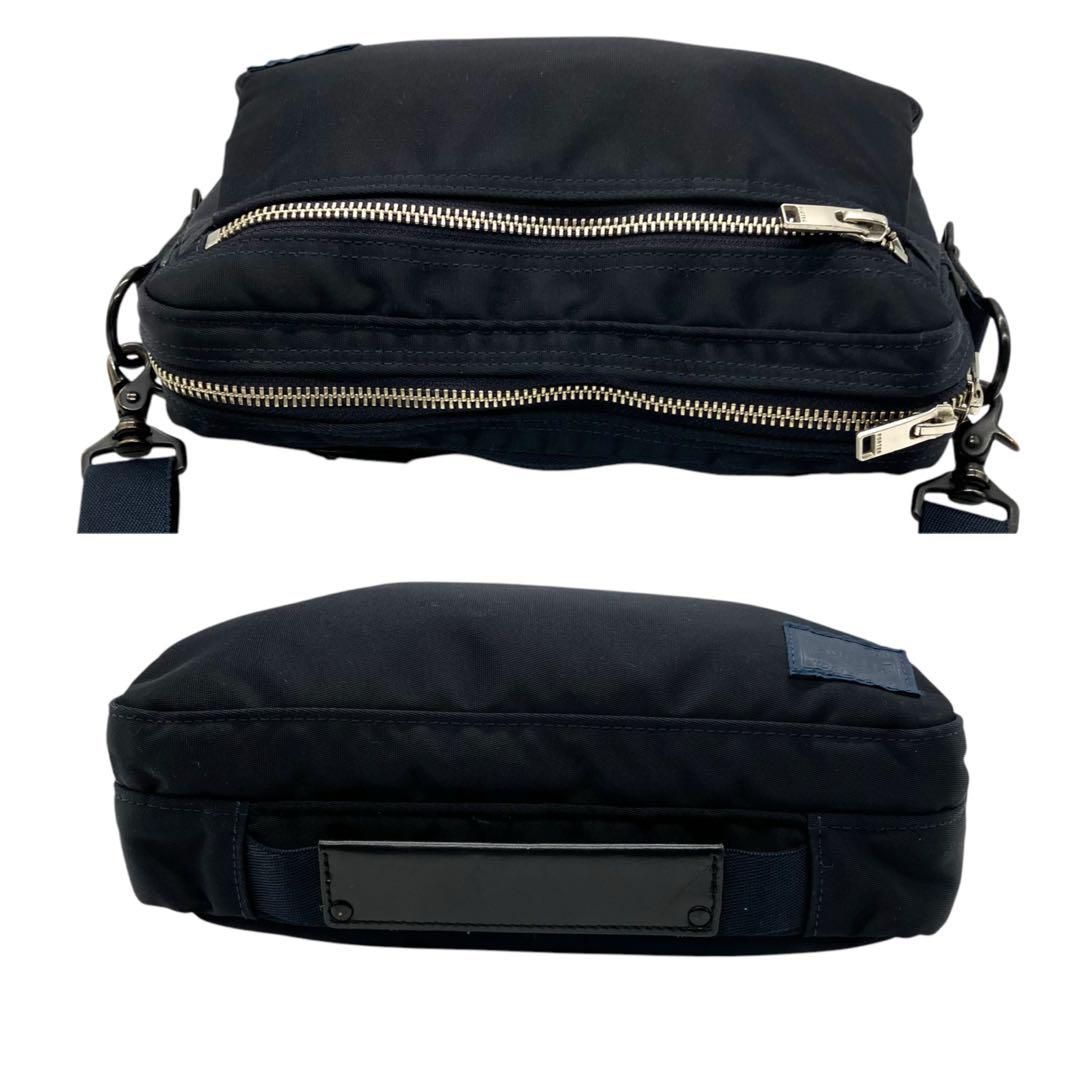 良品 1924 PORTER LIFT ショルダーバッグ ナイロン ネイビー