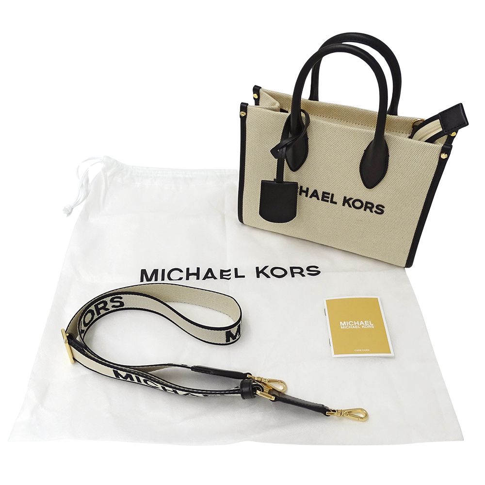 MICHAEL KORS 2wayキャンパストートバッグ 定価8万 極美品 マイケルコース トートバッグ ショルダーバッグ