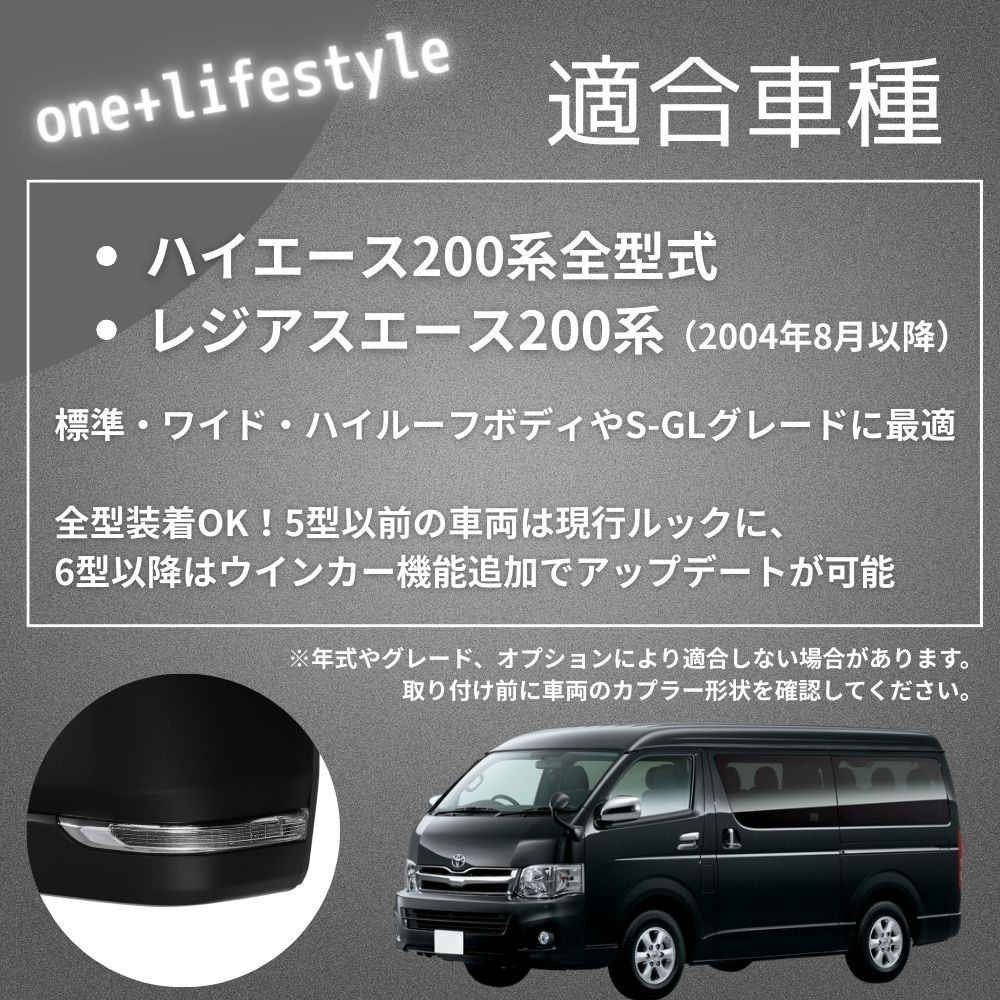 ハイエース メッキ ドアミラー ユニット 200系 運転席側のみ | MOLTRUP 