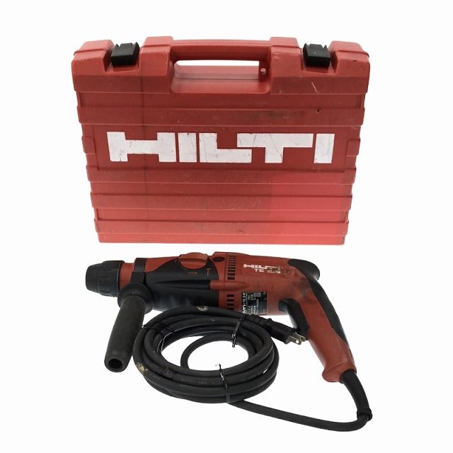 ☆中古品☆HILTI ヒルティ 100V ロータリーハンマー TE2-S ケース付 ハンマードリル ハツリ 斫り 92396