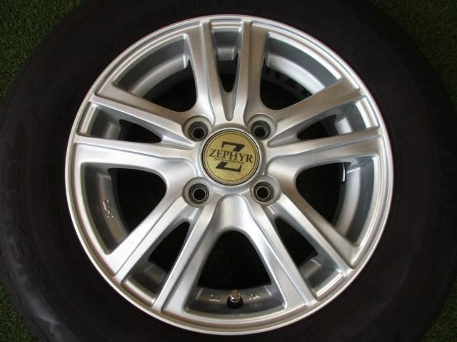 【中古】　送料込み　ゼファー　145/80R13　ラヂアルタイヤSET　軽自動車