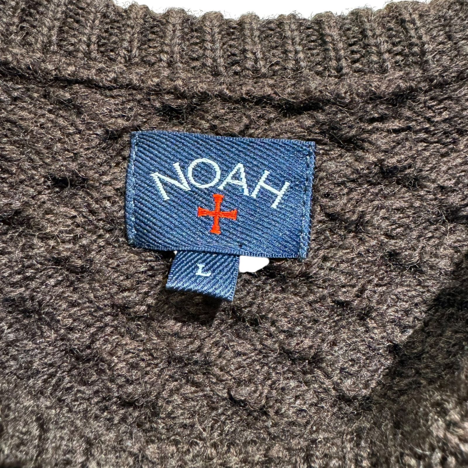 NOAH (ノア) ③ 21080122000330 FISHERMAN SWEATER メンズ ブラウンー 