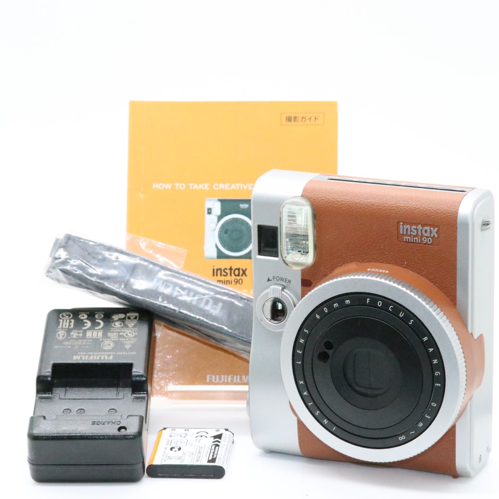 美品 FUJIFILM インスタントカメラ チェキ instax mini 90 ネオ