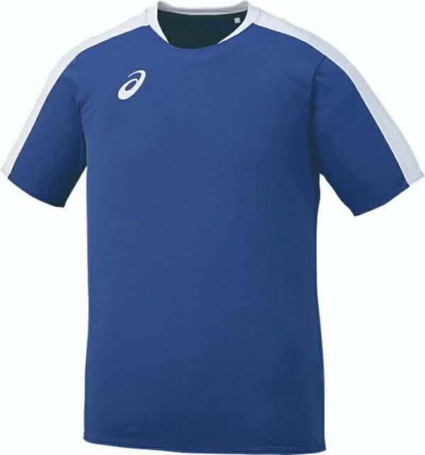 asics アシックス Game Shirt HS ブルー XS XS1146 45 | スポーツ用品 スポーツ グッズ ツール アクセサリー 雑貨 小物 使いやすい サッカ  衣類 レディース メンズ XS ウエア 機能性 シルエット シャツ 