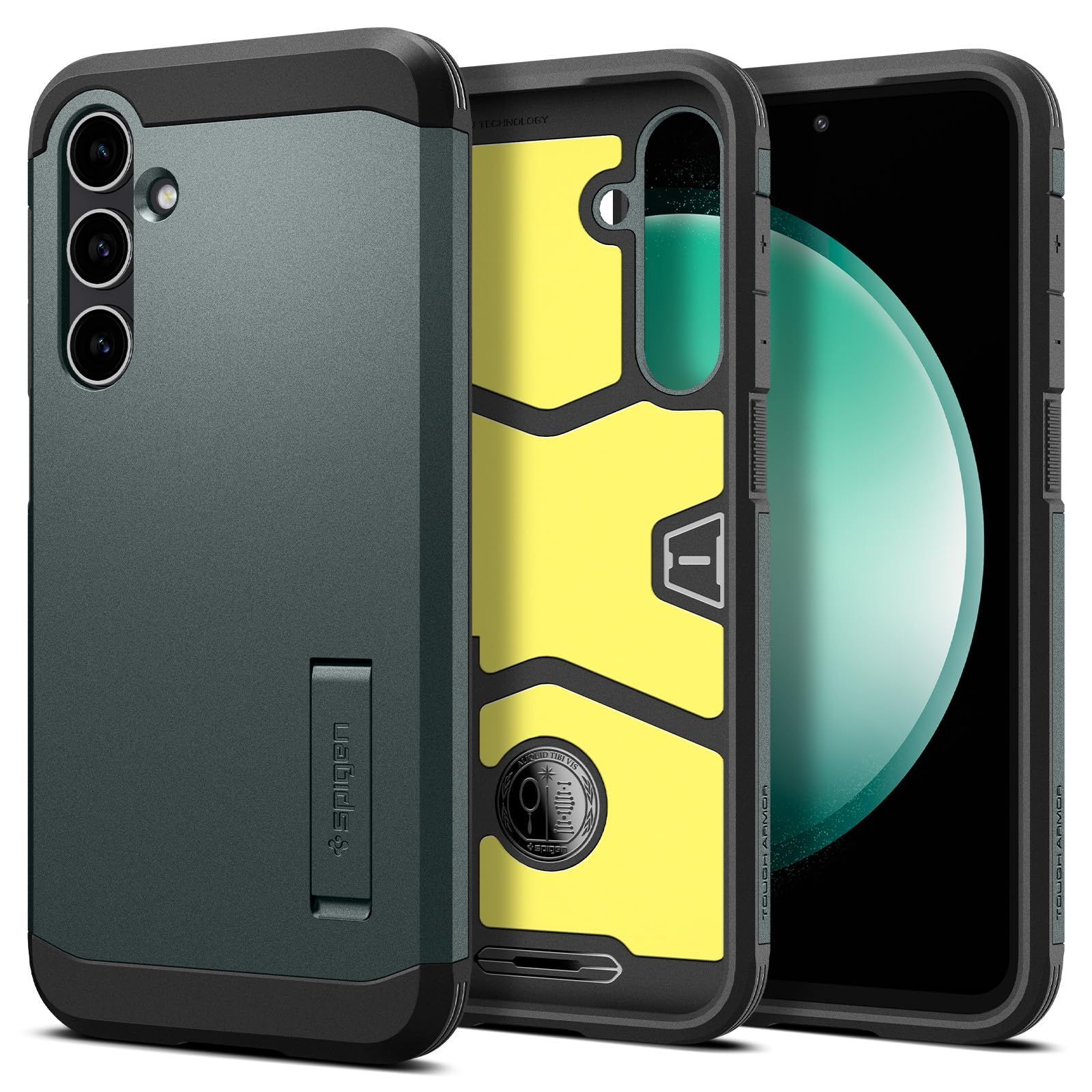 Galaxy S23 FE ケース カバー リング 米軍MIL規格取得 SCG 人気商品三層構造 耐衝撃 カメラ保護 米軍MIL規格取得 傷防止