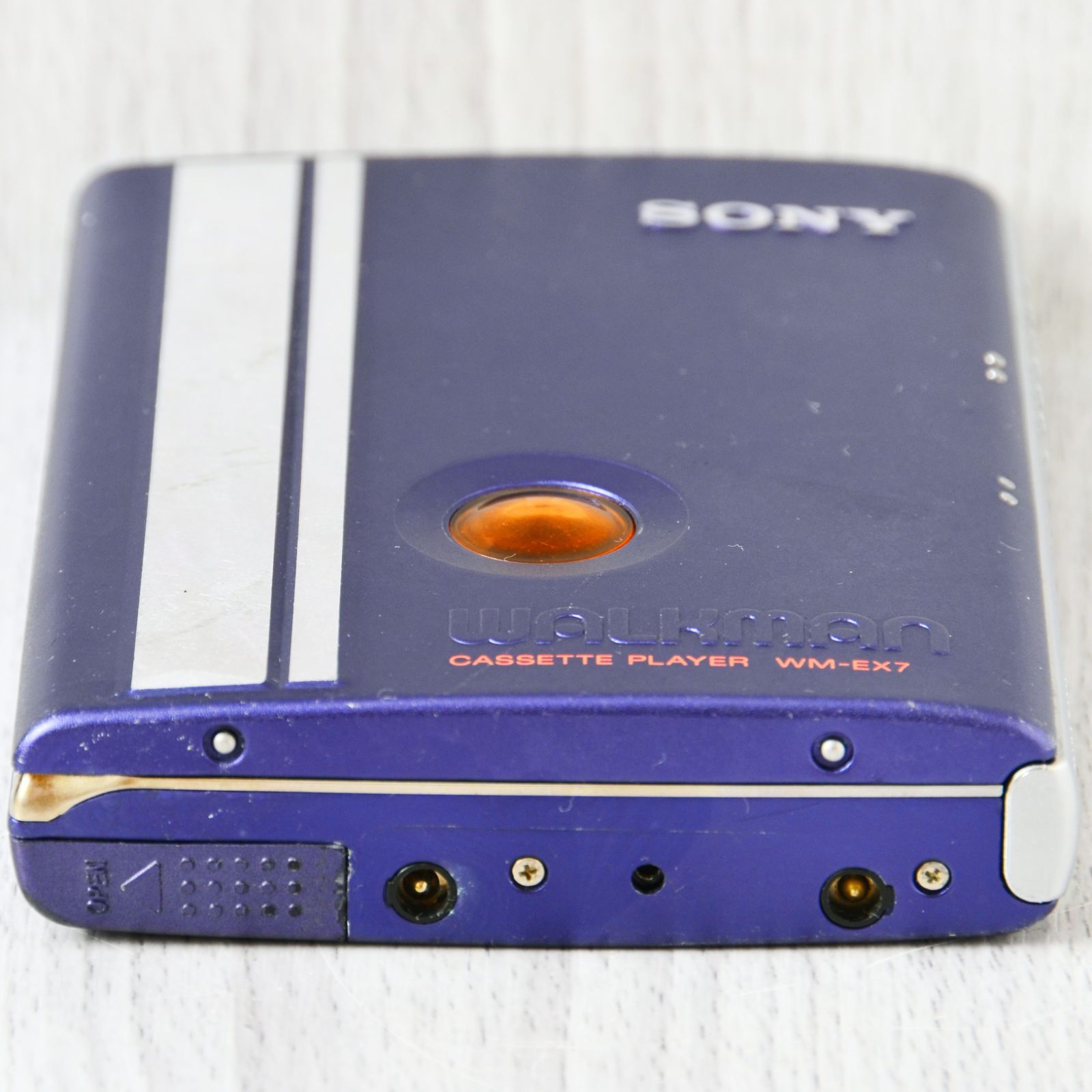 SONY WALKMAN WM-EX511 カセットウォークマン 銀 整備済 優先配送 ...