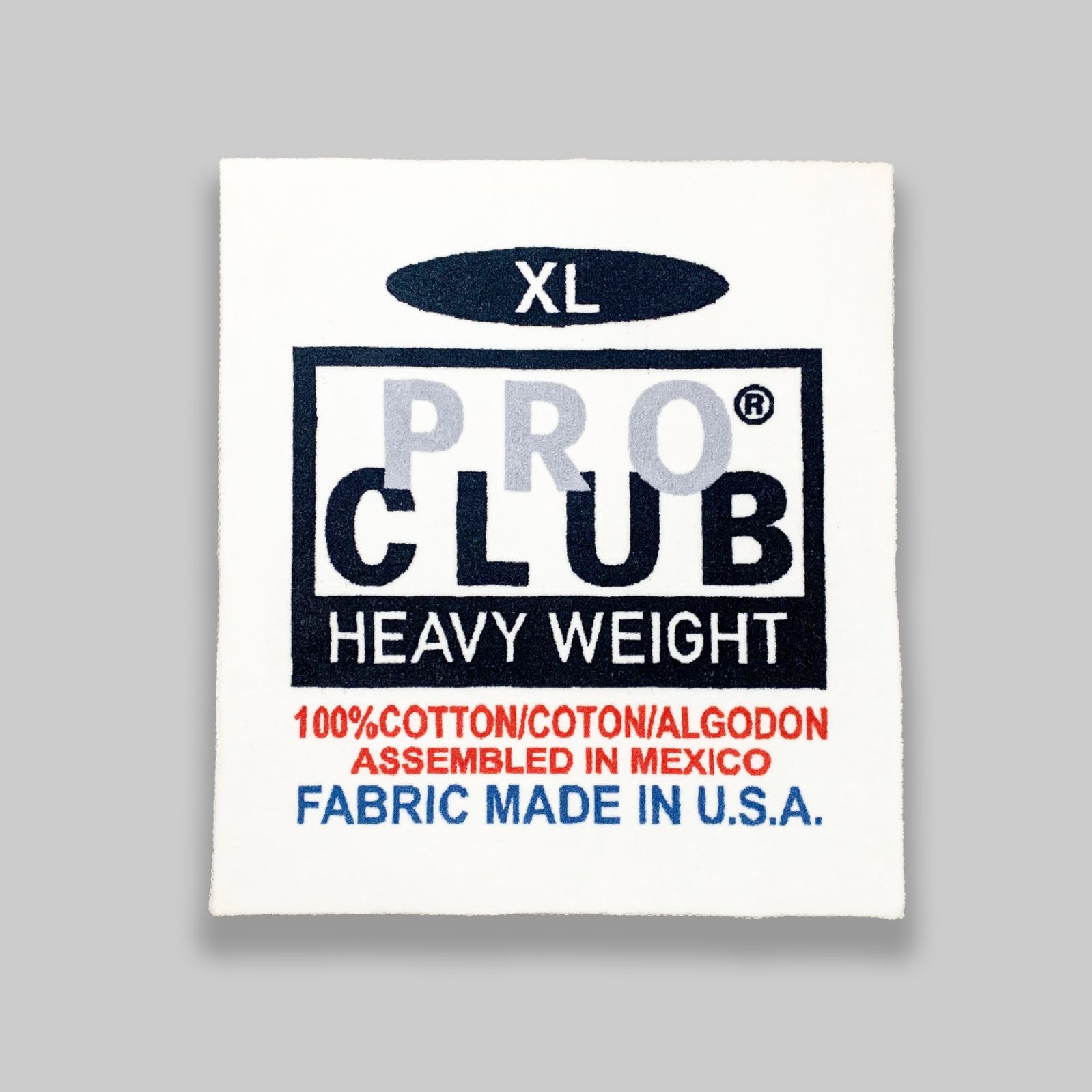 PRO CLUB - HEAVY WEGHT LABEL RUG - メルカリ