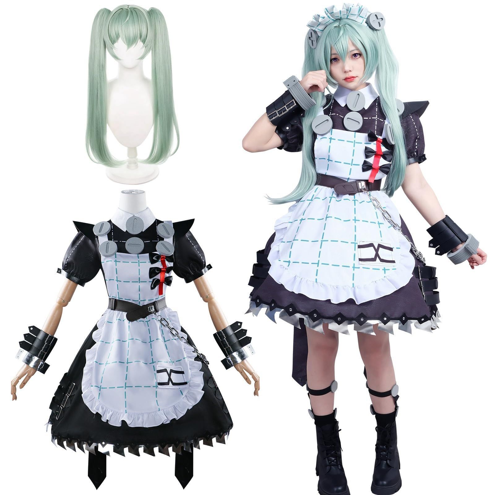 カリン コスプレ 衣装 ウィッグ ブルーアーカイブ 角楯カリン コスプレウィッグ コスプレ衣装