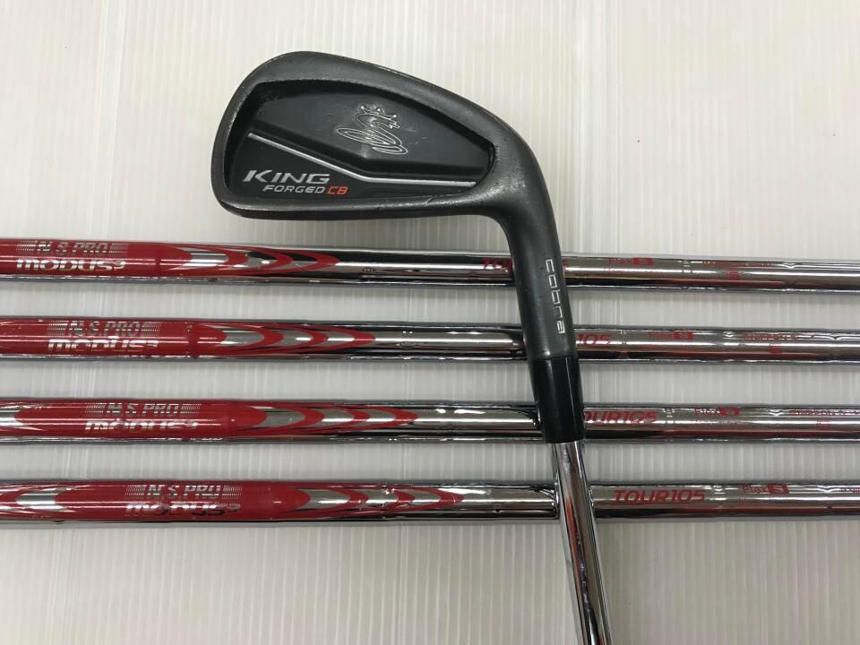 最短 KING FORGED CB BLACK 2018 | S | NSプロ MODUS 3 TOUR 105 | | アイアンセット | コブラ