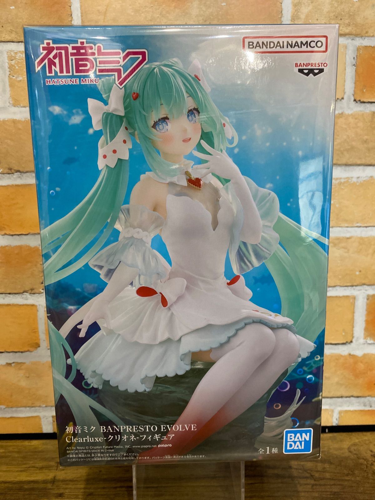 未開封】初音ミク BANPRESTO EVOLVE Clearluxe-クリオネ