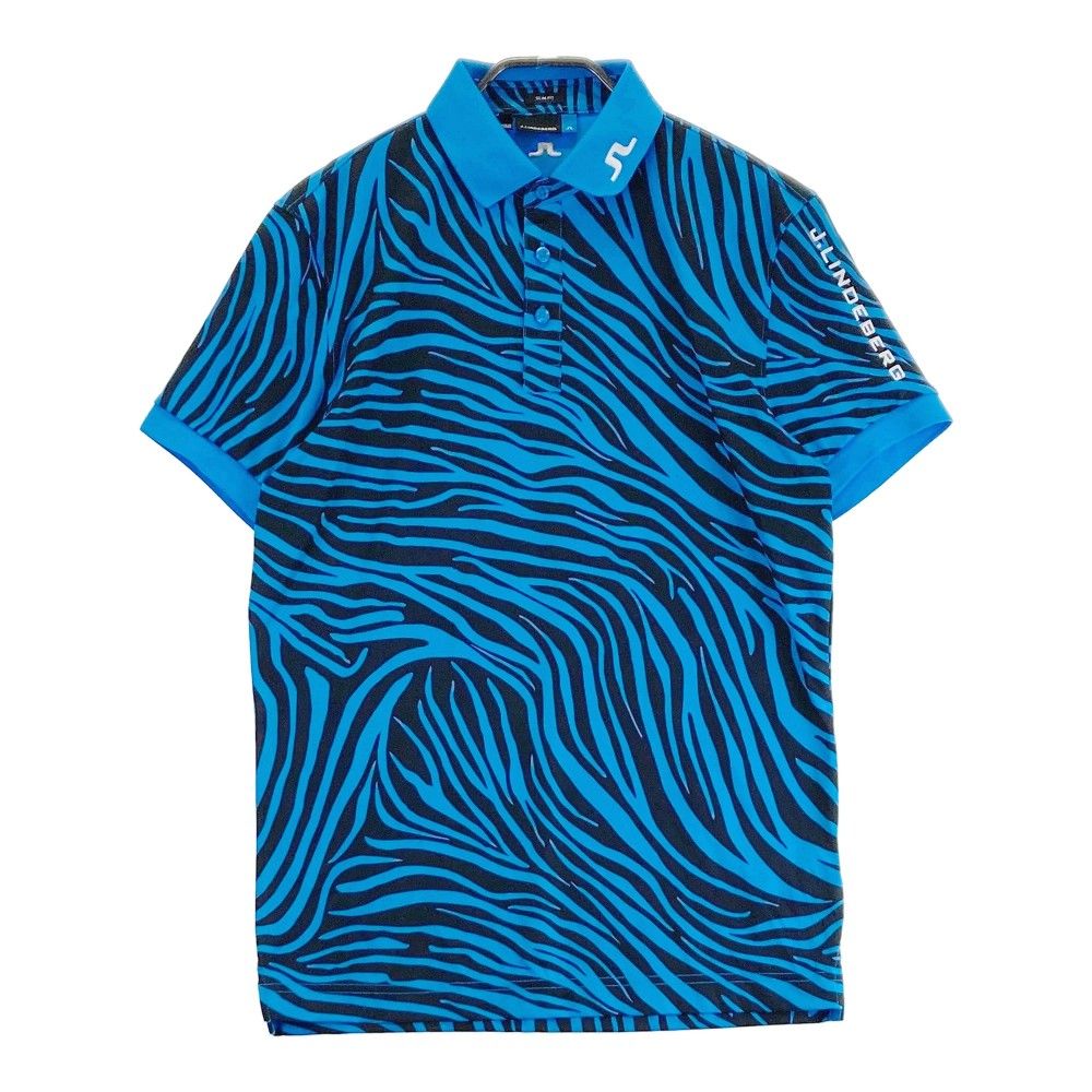 J.LINDEBERG ゼブラ柄　ジェイリンドバーグ 正規品　ポロシャツ J.LINDEBERG ポロシャツ J.LINDEBERG（ジェイリンドバーグ）袖