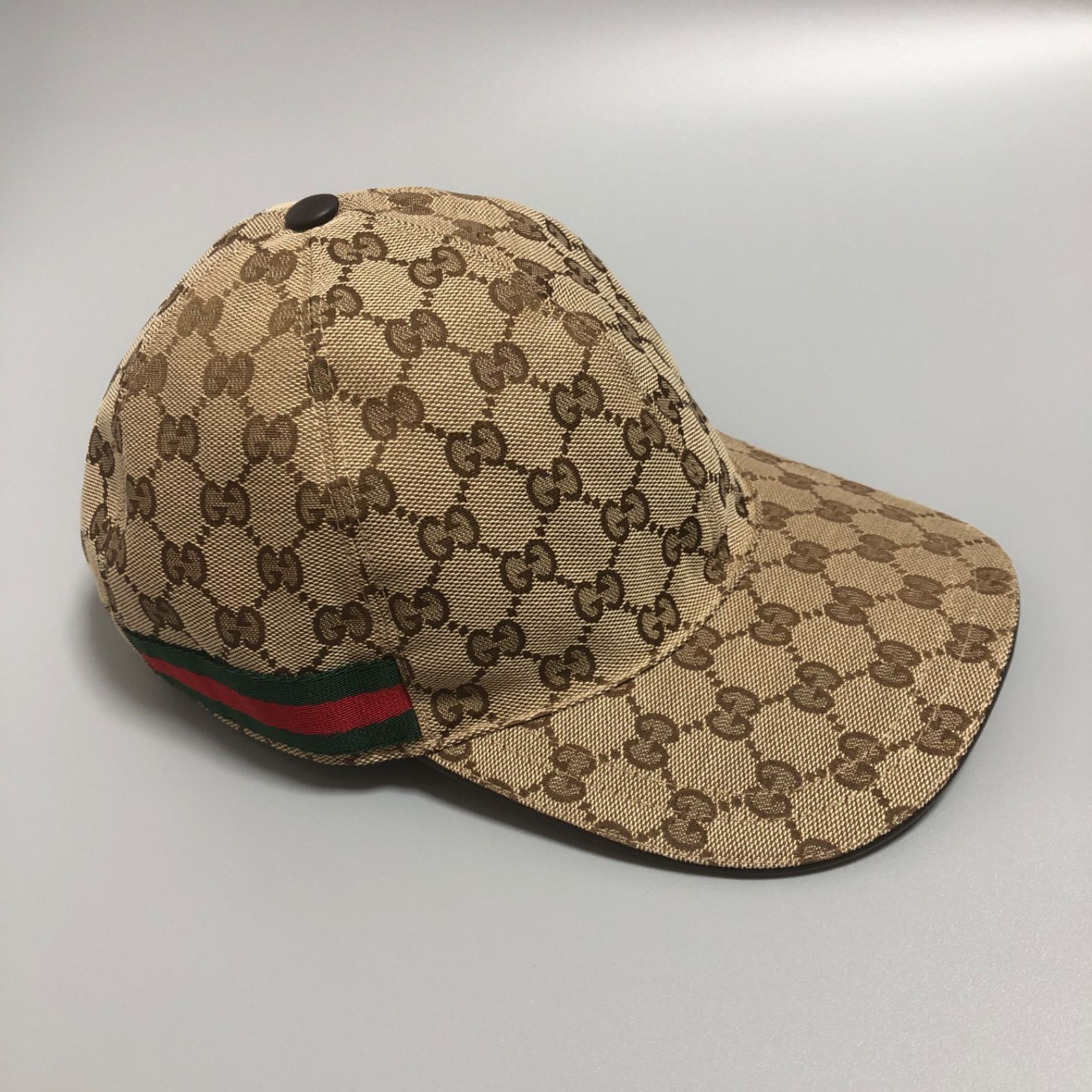 GUCCI グッチ GGキャンバス キャップ 帽子 200035 ウェブライン L #59 