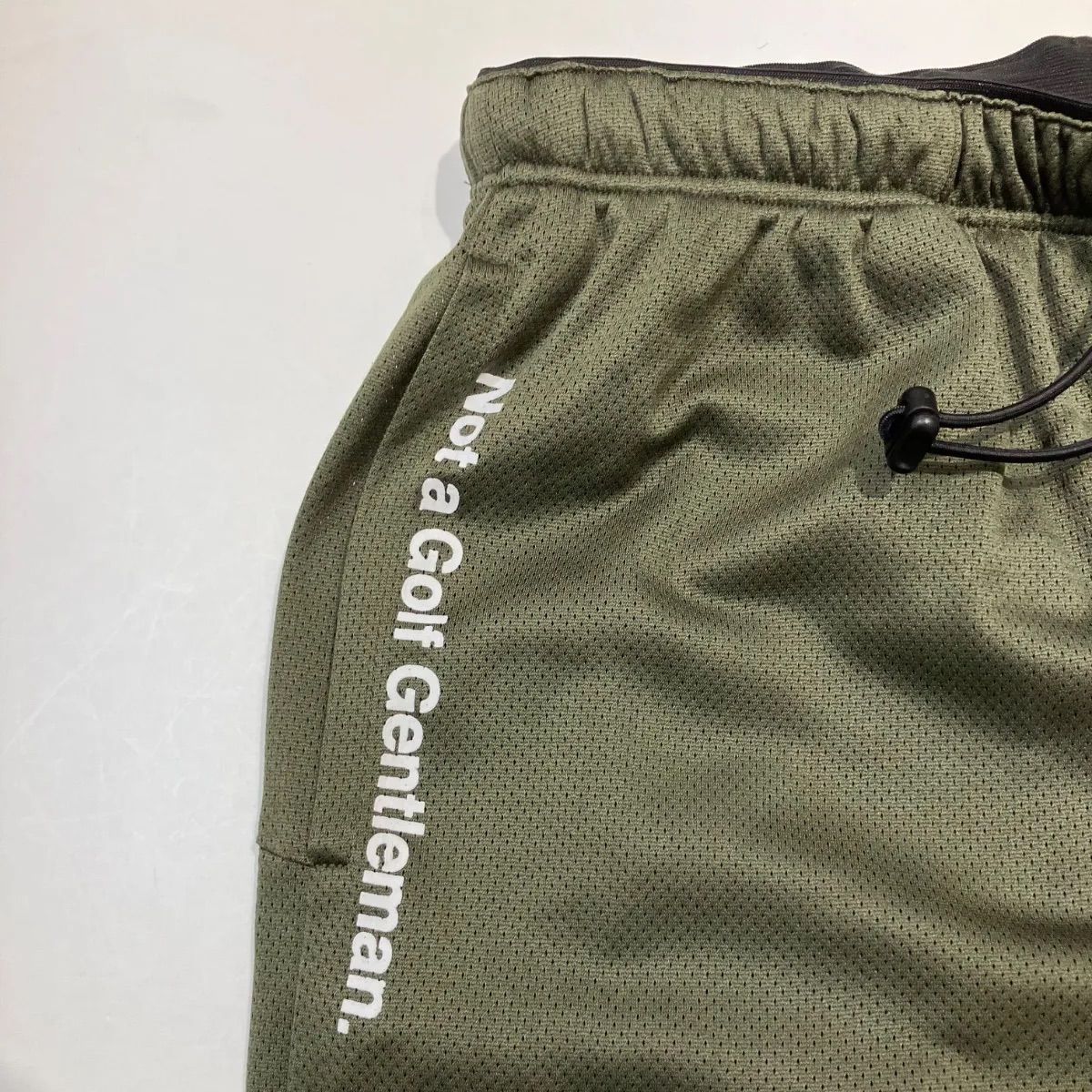 cph/GOLF DOUBLE MESH SHORT ハーフパンツ サイズL モスグリーン