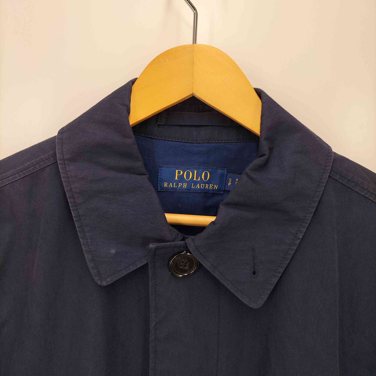 polo ralph lauren ナイロン　中綿　ステンカラーコート ポロラルフローレン コットン×ナイロン ステンカラーコート