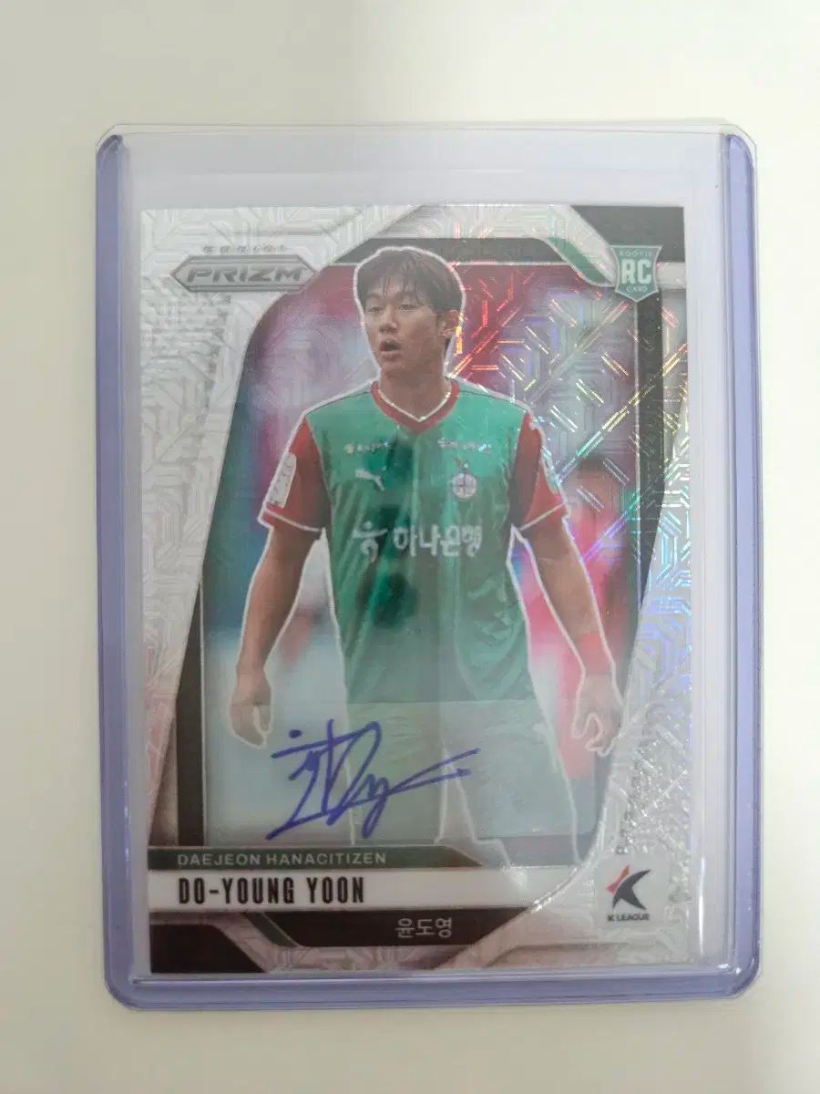 2025 Kリーグ プリズム 大田ハナシチズン ユン ドヨン 模造オート カード