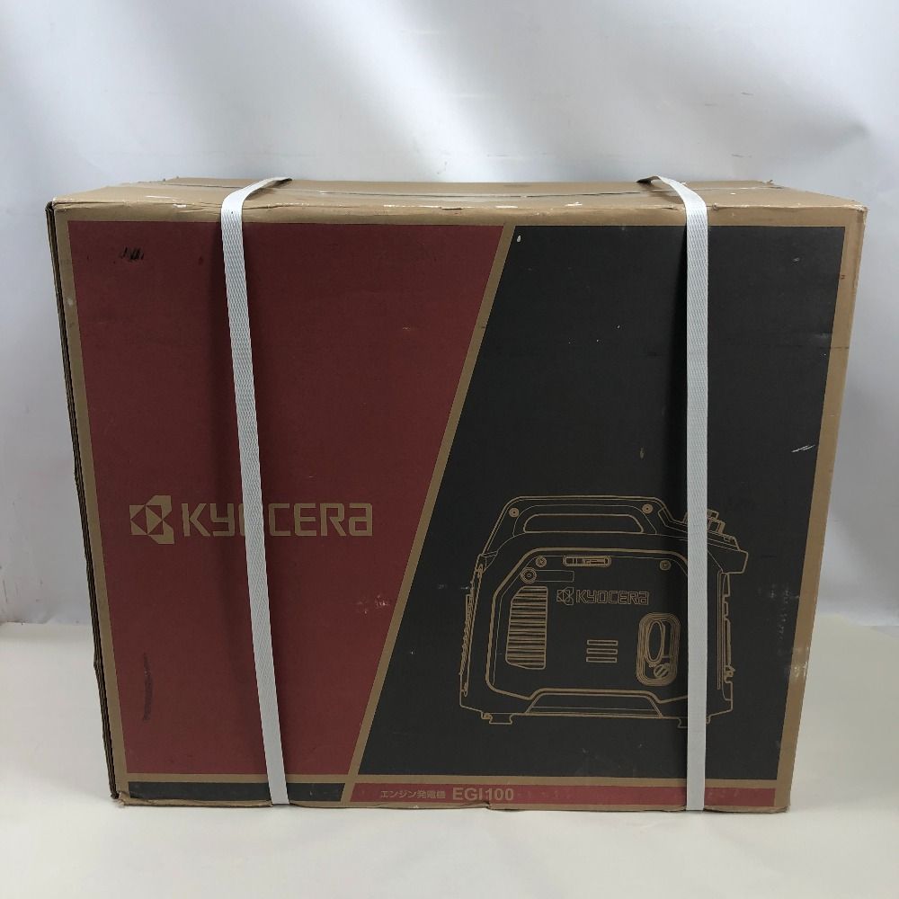 KYOCERA キョウセラ 工具 大型機械 インバーター発電機 S 付属品完備 EGI100