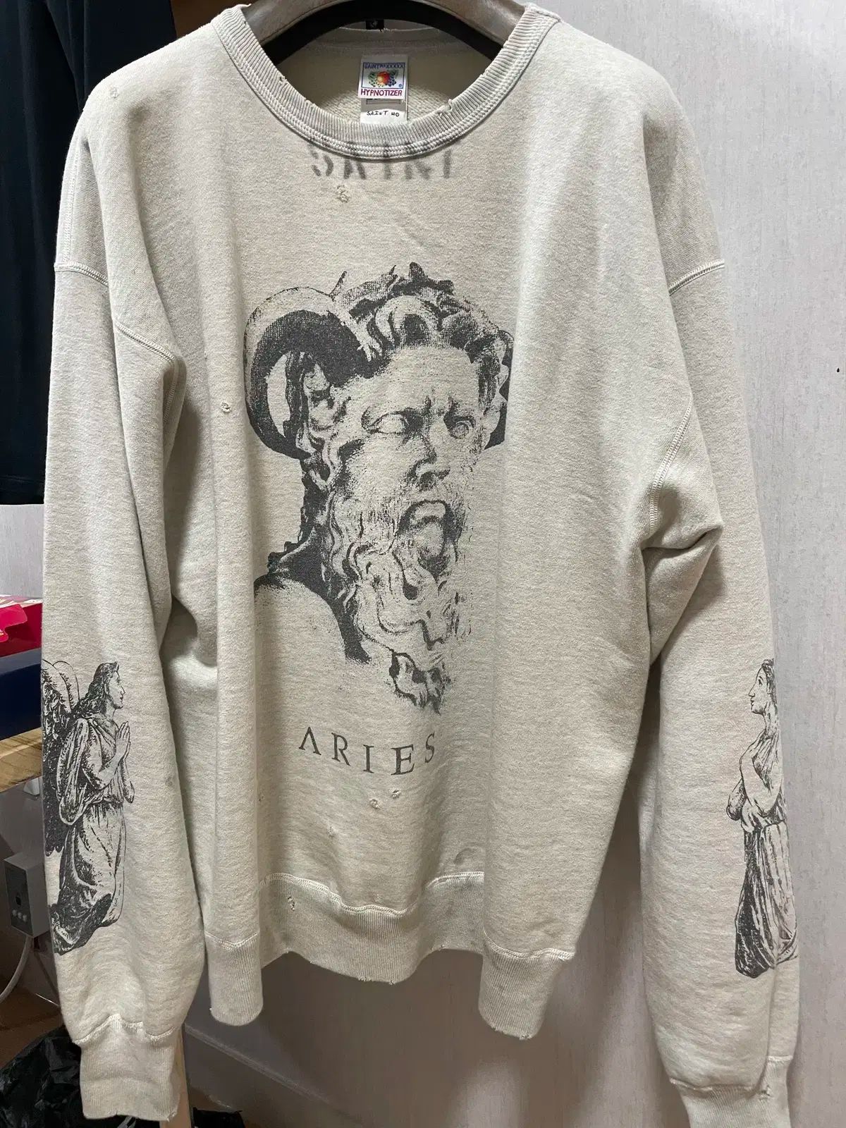 SAINT MICHAEL(セント マイケル) aries スウェットシャツ XL 出品
