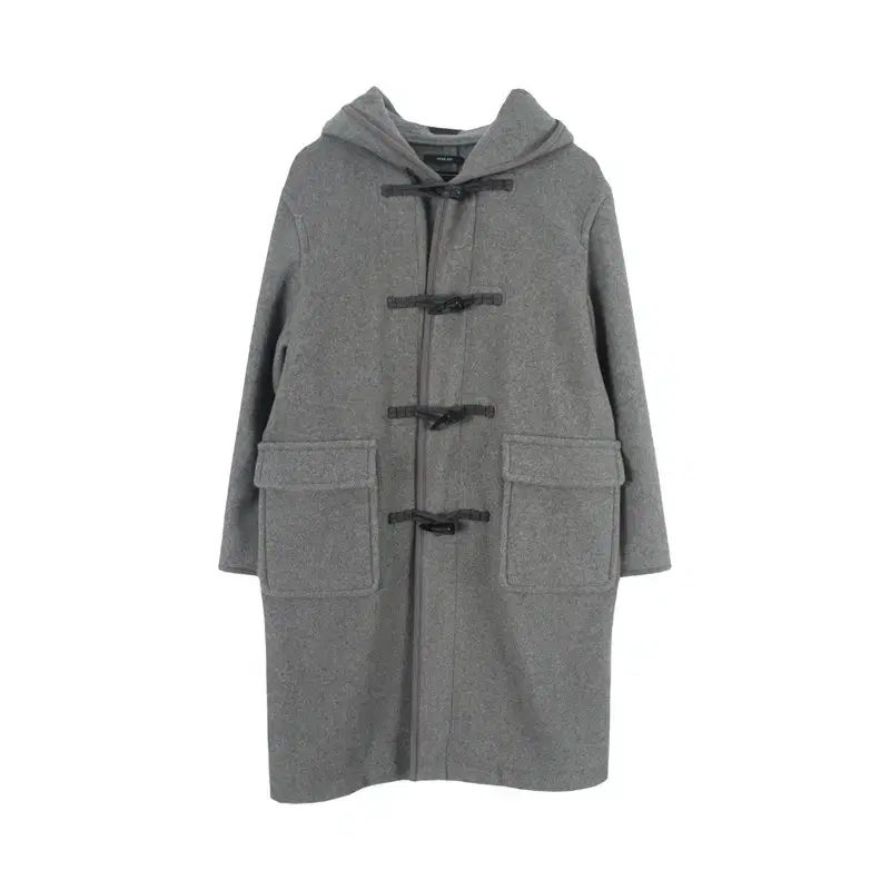 MEN - S ウールブレンド フード ダッフルコート