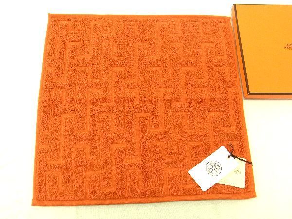 □新品□未使用□ HERMES エルメス ステアーズ コットン100％ ハンド