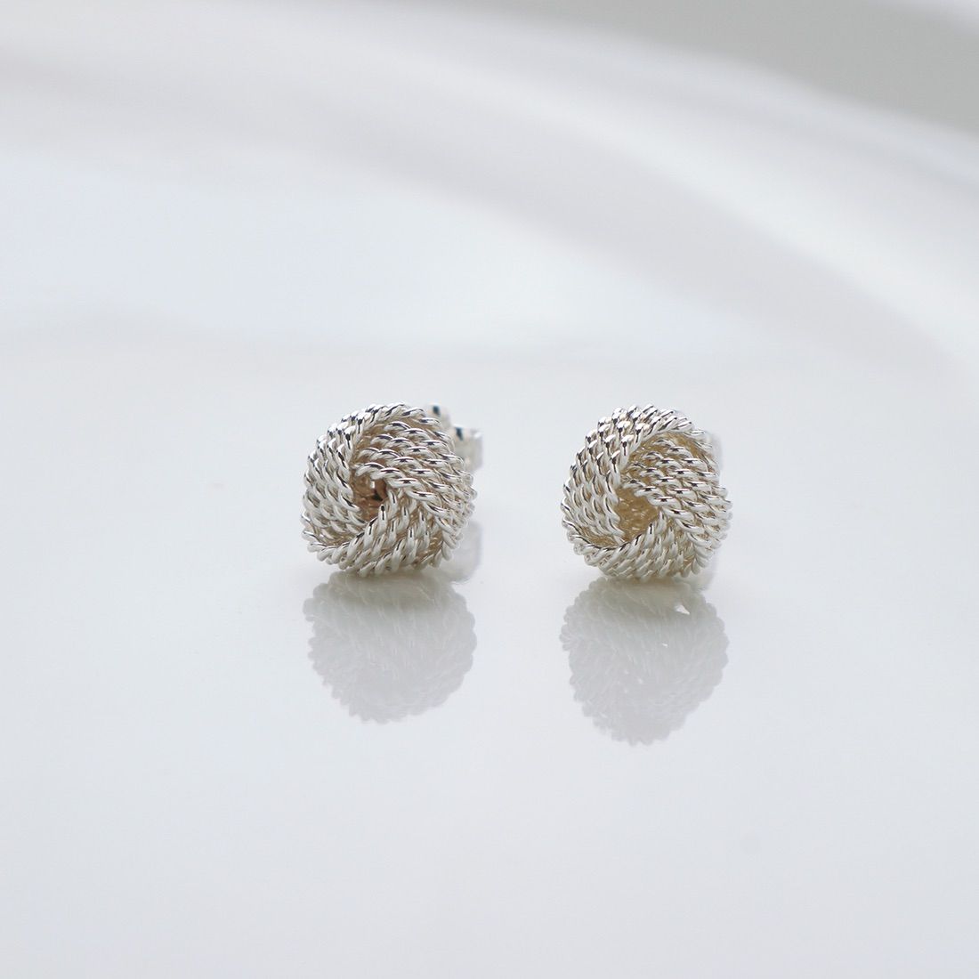 ティファニー ツイスト ノット 925 ピアス - c.2000s