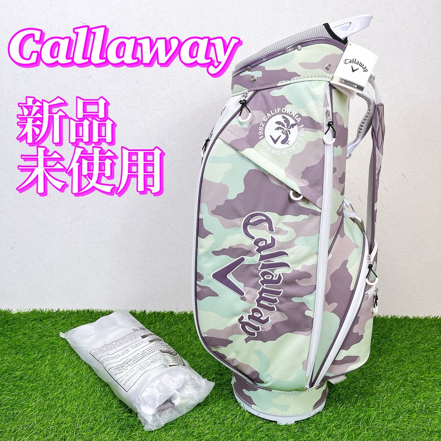 Callaway ゴルフバッグ 未使用 タグネーム板付　(男女兼用！！) 楽天市場】callaway(キャロウェイ) キャディーバッグ sport