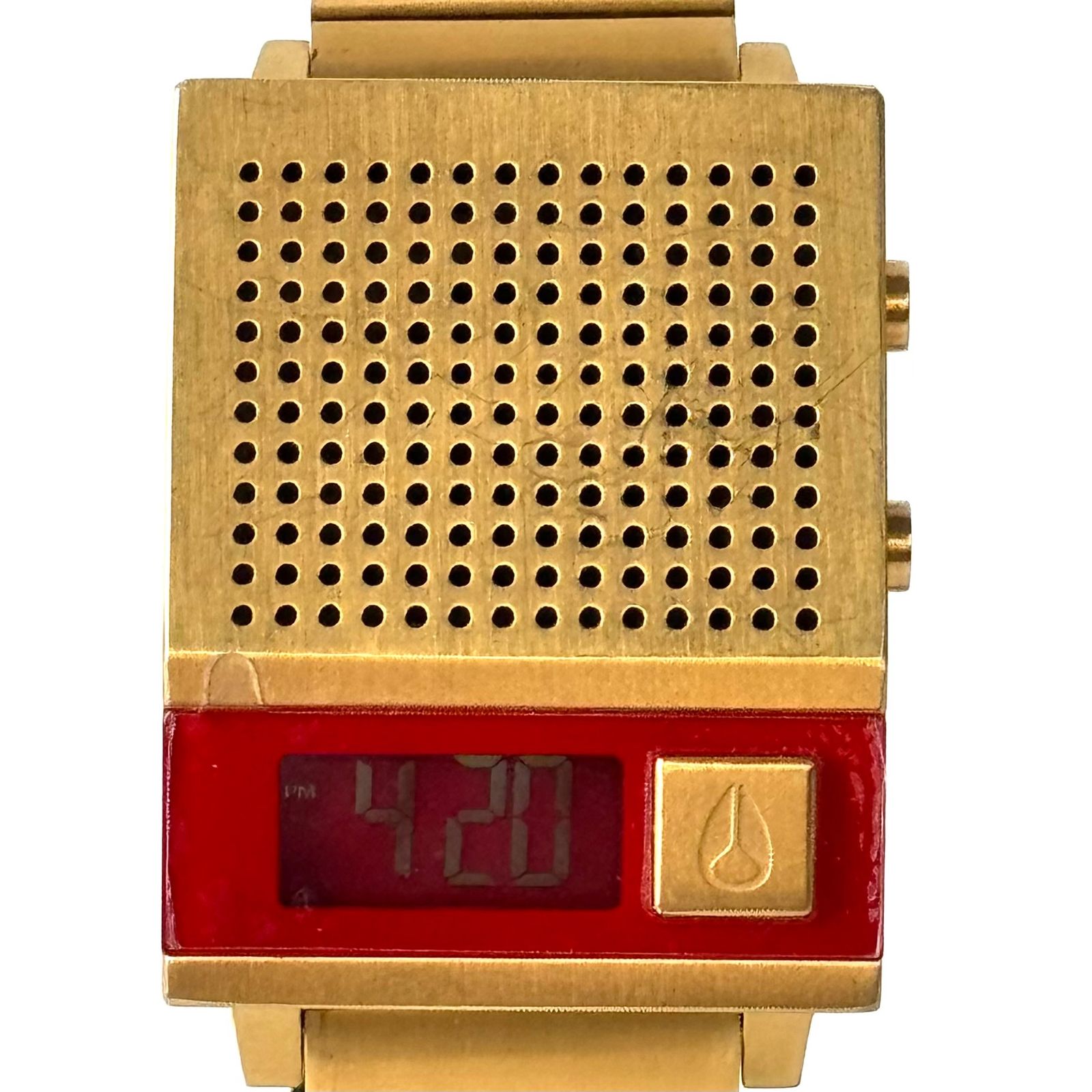 美品】ニクソン NIXON A1266 502 ドークトゥー DORK TOO クォーツ 充電