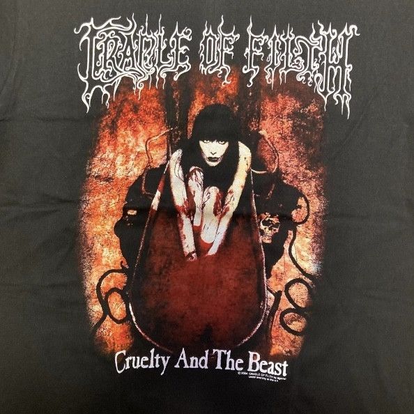 クレイドルオブフィルス CRADLE OF FILTH グロ セクシー Tシャツ tee ティーシャツ バンド ロック ツアー ライブ デザイン 両面  プリント 派手 奇抜 古着 ビンテージ vintage パンク メタル ラッパー アーティスト - メルカリ