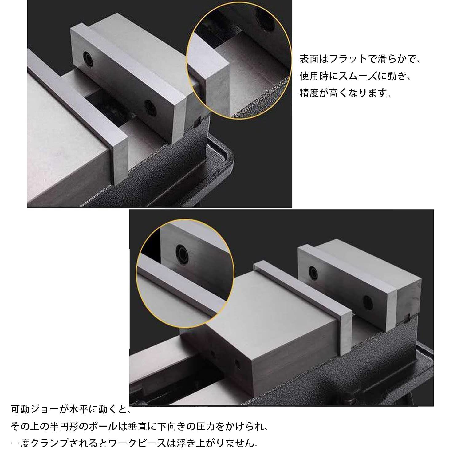 ☆期間限定＆送料無料☆! 人気商品 ベンチバイス 小型 F型 ボール盤バイス 最大開口100mm 卓上万力 作業台に置くだけ簡単設置 固定 テーブルバイス 切断 4インチ 穴あけ作業 uyoyous 品揃え充実！