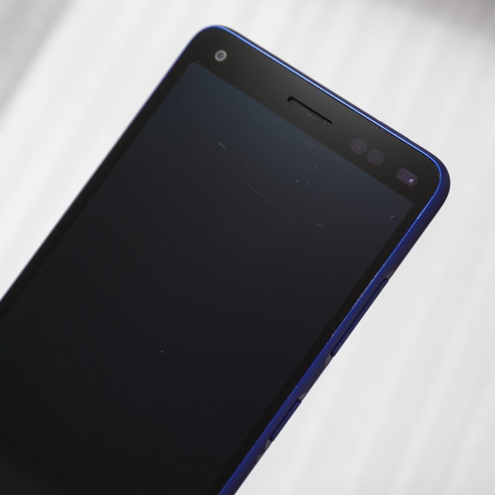かんたんスマホ2＋ ブルー A201KC ワイモバイル SDカード付き SIM