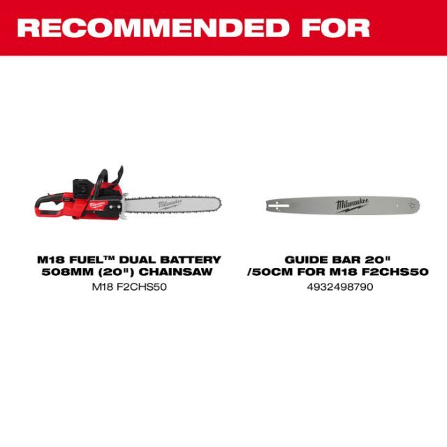 ミルウォーキー 508mm チェーンソー用チェーン 4932498791 Milwaukee 電動工具 チェンソー チェーンソー チェーン