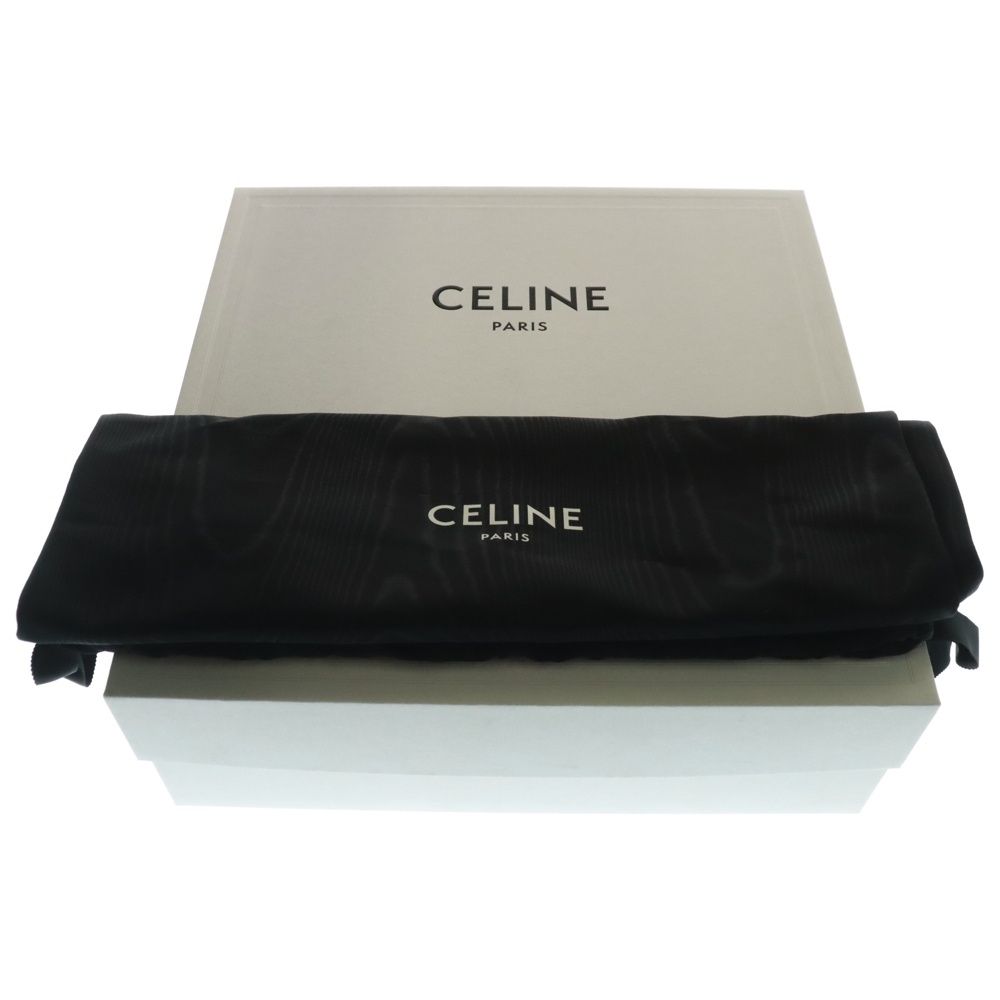 CELINE サイドジップ ヒールブーツ ブラック40 サイズ CELINE by Hedi Slimane(セリーヌ エディ・スリマン) サイド