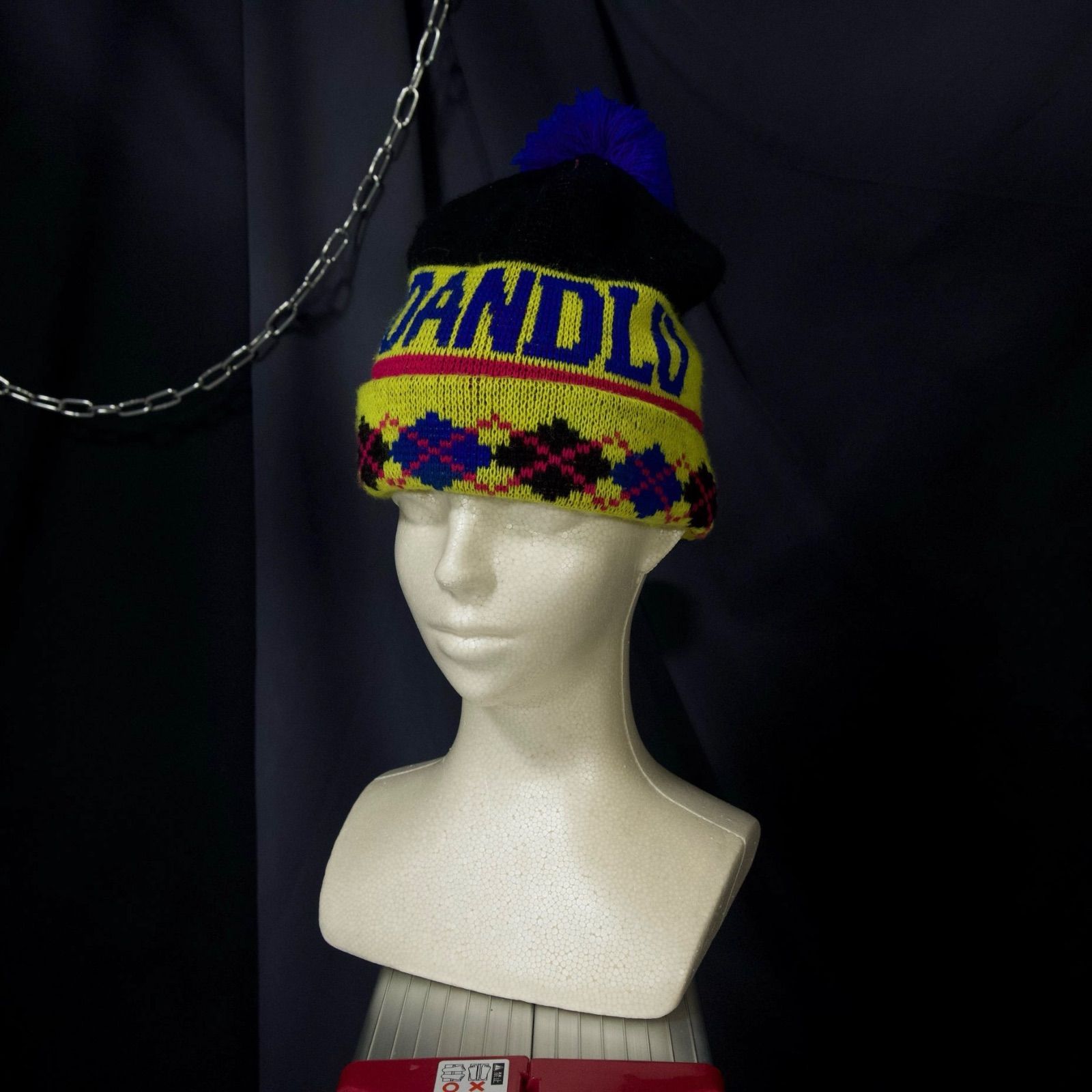 vintage knit cap ボンボンskater VOLCOM/ボルコム NINETYFIVE BEANIE ビーニー ニットキャップ