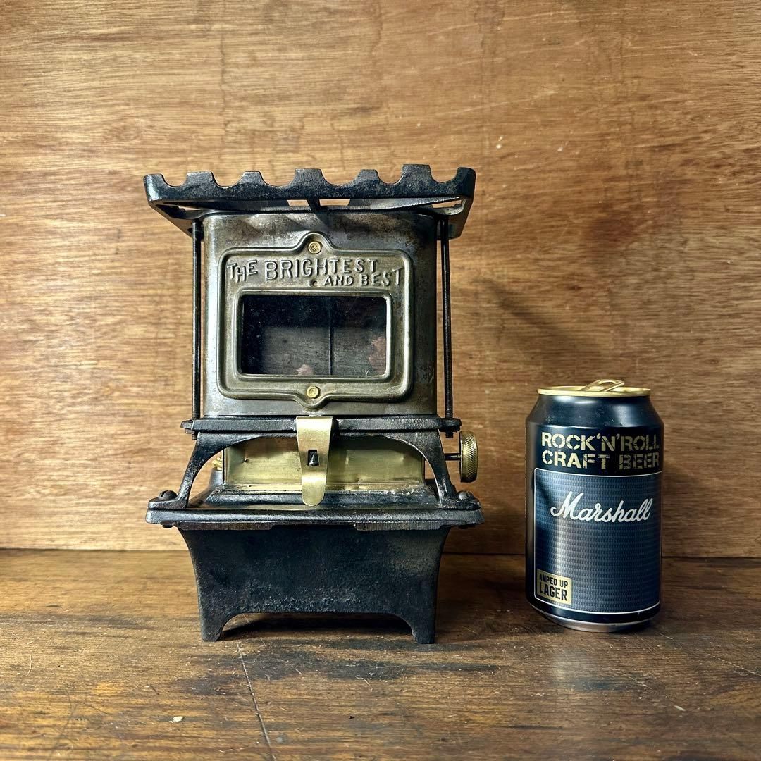 美品】超小型アイロンストーブ The Brightest & Best - メルカリ