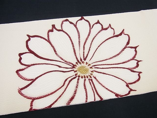 平和屋本店□極上人間国宝 森口華弘 蒔糊友禅 蒔糊散らし 九寸名古屋帯