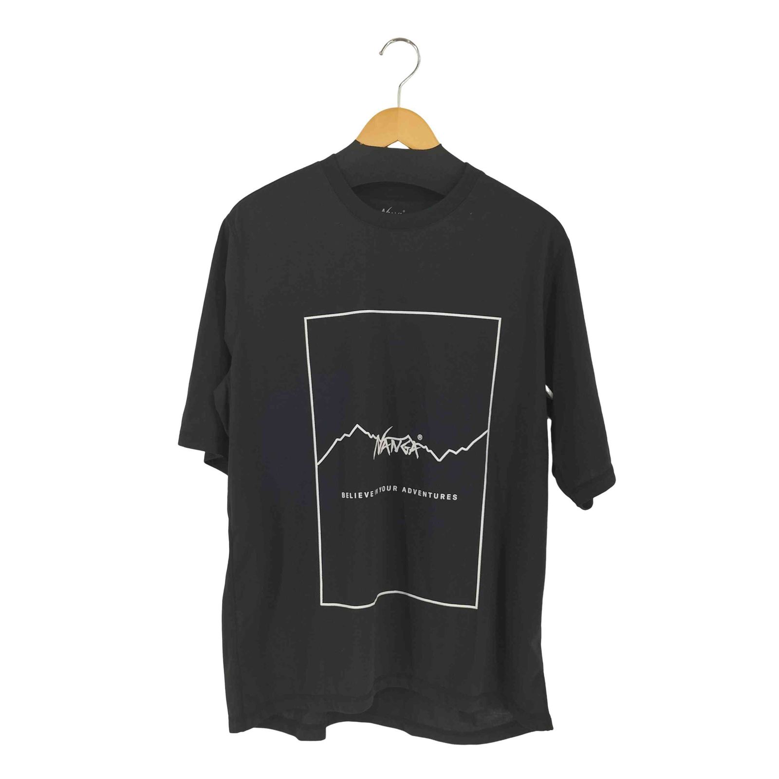 ナンガ NANGA DRY MIX FRAME LOGO TEE メンズ JPN：XL 
