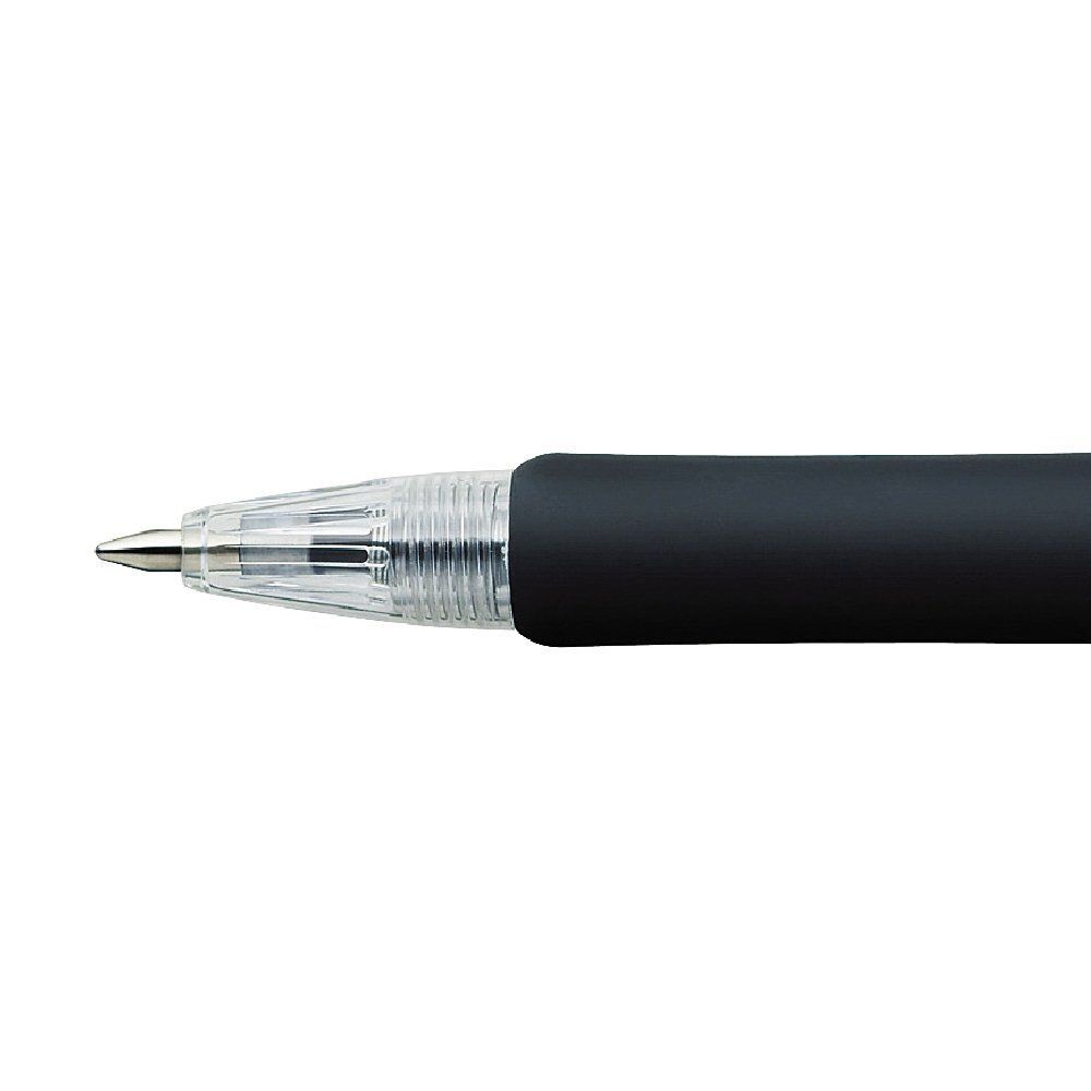 新品本物 まとめ ゼブラ 油性ボールペン ジムノックUK 0.5mm 赤 BNS10