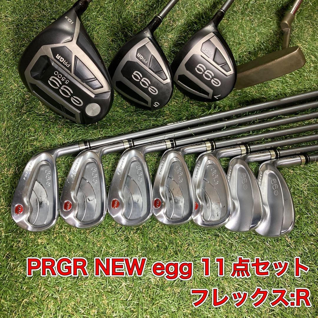 PRGR NEW egg 11点セット　ゴルフ　プロギア PRGR NEW egg 11点セット ゴルフ プロギア - メルカリ