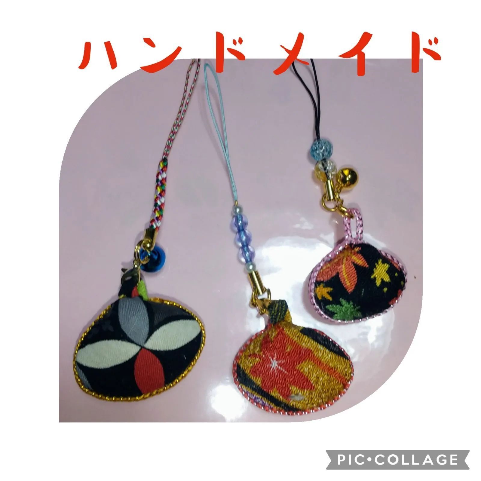 ハンドメイド しじみ あさり ストラップ ３点セット - メルカリ