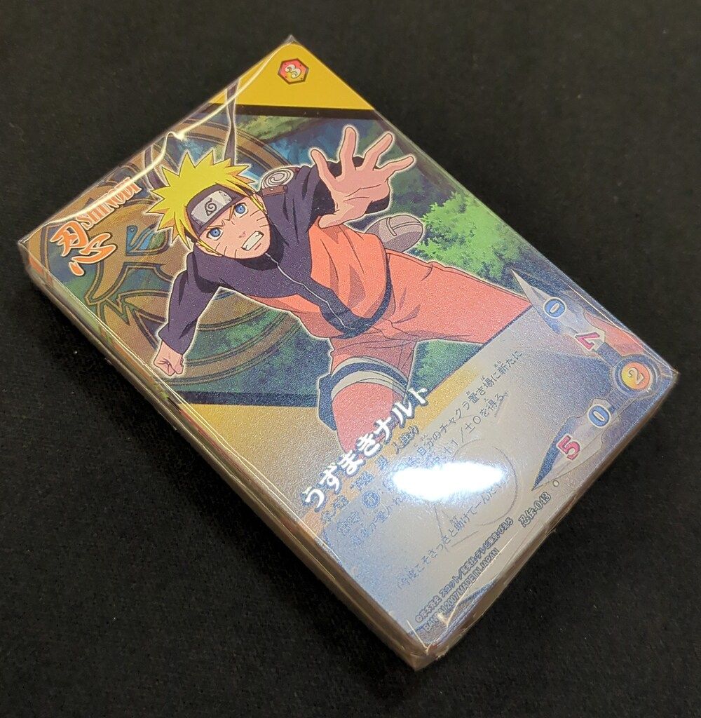 NARUTO ナルトカードゲーム+ナルト疾風伝カードゲームプロモセット！