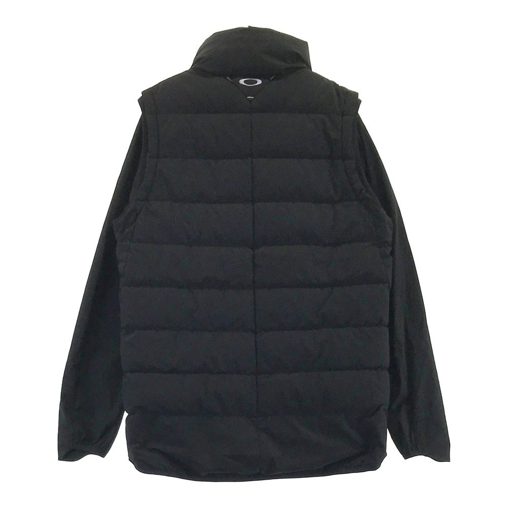 サイズ M OAKLEY オークリー FOA404241 ダウンベスト スカル刺繍 ブラック系 240101520370 ゴルフウェア メンズ ストスト