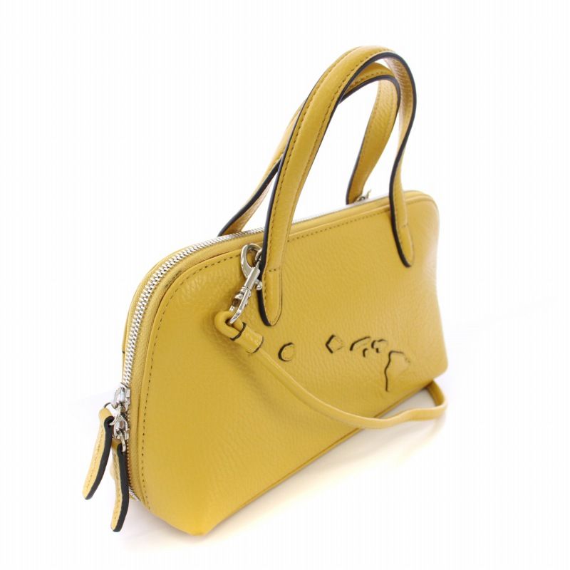 栄】ラナイトランジット 2way ショルダーバッグ レザー ブルー