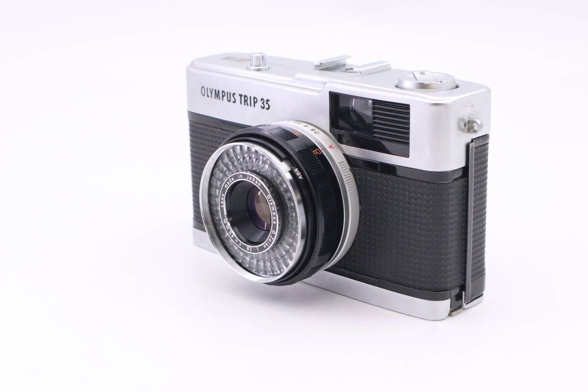 OLYMPUS TRIP 35 オリンパス フィルムカメラ シルバー f05423