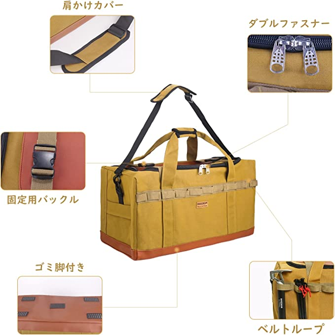 アウトドアバッグ 帆布 収納バッグ 大容量 - 通販 - guianegro.com.br