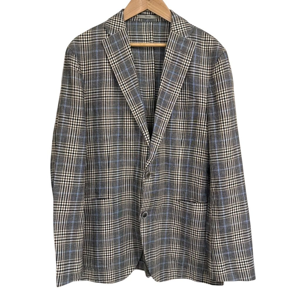 BOGLIOLI DOVER スーツ セットアップ 春夏 48 グレンチェック BOGLIOLI（ボリオリ）DOVERドーヴァー ウールポリエステルグレン