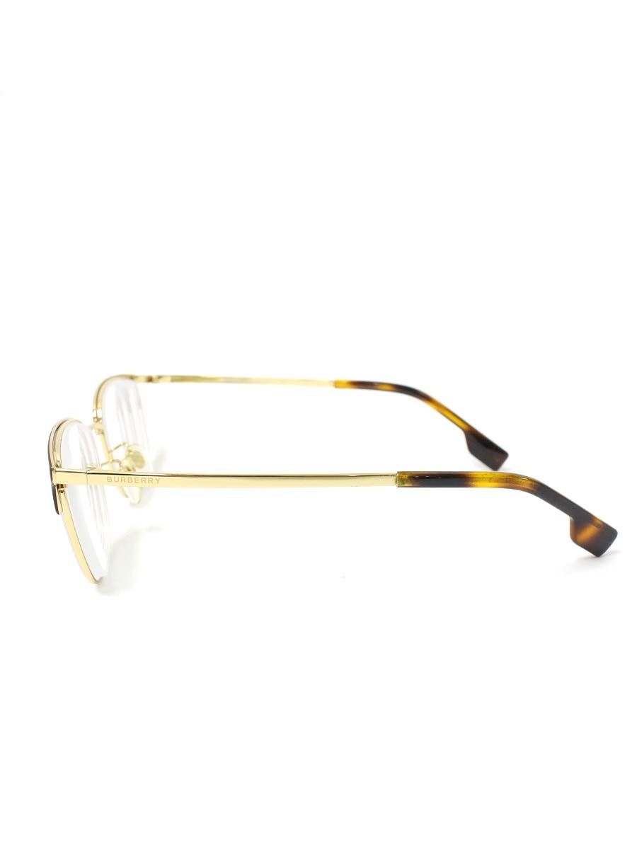 美品 BURBERRY バーバリー メタルフレーム 眼鏡 メガネ アイ